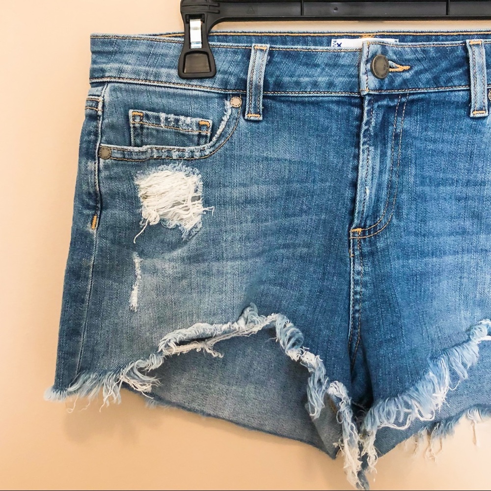 PAIGE jean shorts - size 28 - distressed - Picture 3 of 8